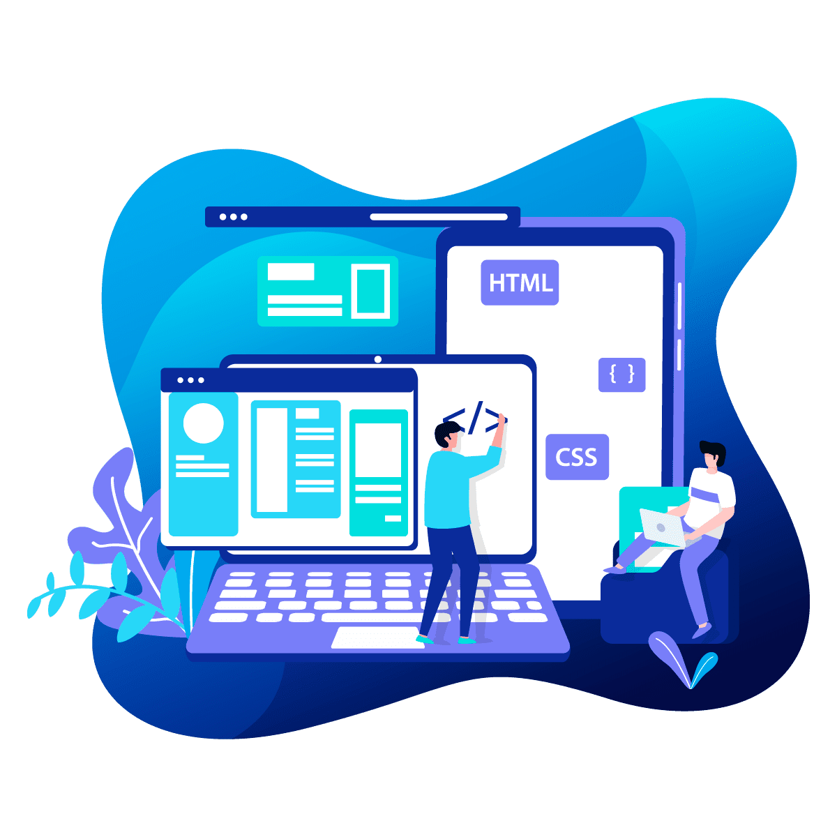 —Pngtree—Web Development Illustration Modern 4461019